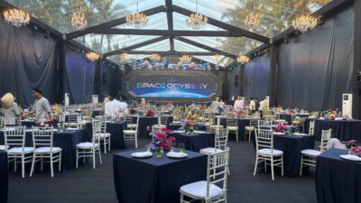 THI CÔNG & LẮP ĐẶT SÂN KHẤU SỰ KIỆN SPACE ODYSSEY TẠI FOUR SEASONS RESORT THE NAM HAI